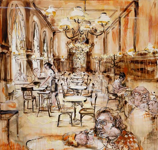 Cafeschnaps, 210 x 220 cm, 2006