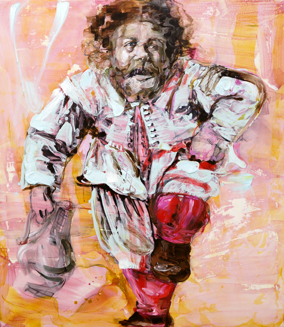 Tanzender Zwerg, 160 x 140 cm, 2010