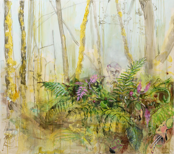 Wald, 150 x 170 cm, 2011