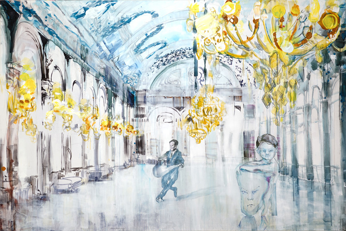 Eispalast, 200 x 300 cm, 2012