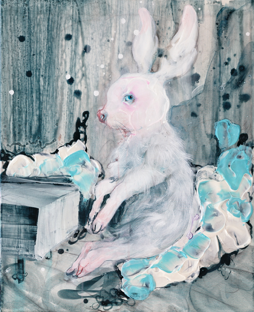 Hase, 80 x 65 cm, 2011