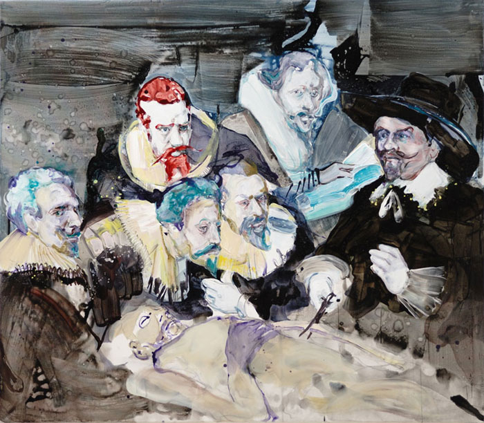 Die Untersuchung des Malerarms, 2016, 140x160cm